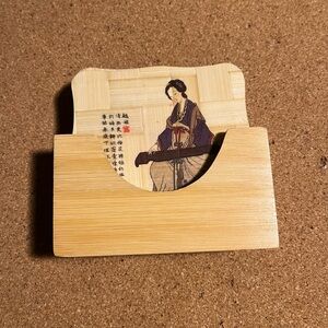 Bamboo coasters